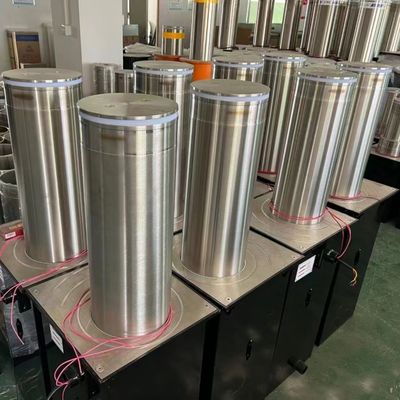 Antyterrorystyczny Teleskopowy Słupek Zabezpieczający Podjazd Elektryczny 600mm
