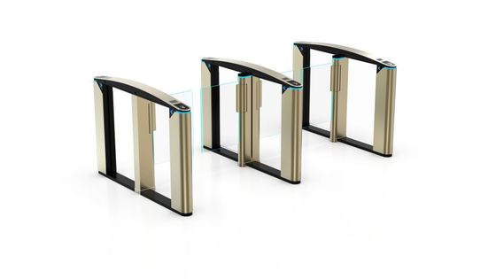 Bariera ze szkła akrylowego Budynek biurowy Speed ​​Lane Gate Turnstiles 1600R / min