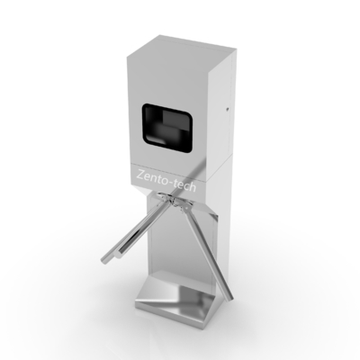 Zento Tripod Turnstile Gate z dezynfekcją dłoni, 30-45 ppm, IP54