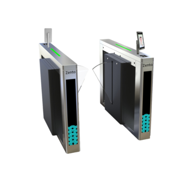 Włókna z stali nierdzewnej 304 Flap Barrier Turnstile 1200x300x1000mm