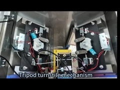 Szerokość przejścia 550 mm RS485 Ochrona pieszych Bramka obrotowa AC220V 50HZ