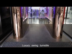 304SS Obrotowa brama obrotowa dla pieszych Szerokość przejścia 550 mm