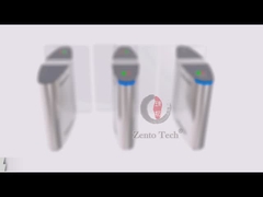 SS304 Rozpoznawanie twarzy Brama przesuwna Kołowrót Szerokość przejścia 550 mm