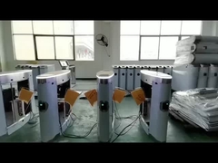 Zarządzanie nierdzewne Dwukierunkowa bariera z klapą Kołowrót OEM ODM