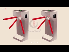 304 Kontrola dostępu ze stali nierdzewnej Trójramienna bramka obrotowa 0,2 s / osobę